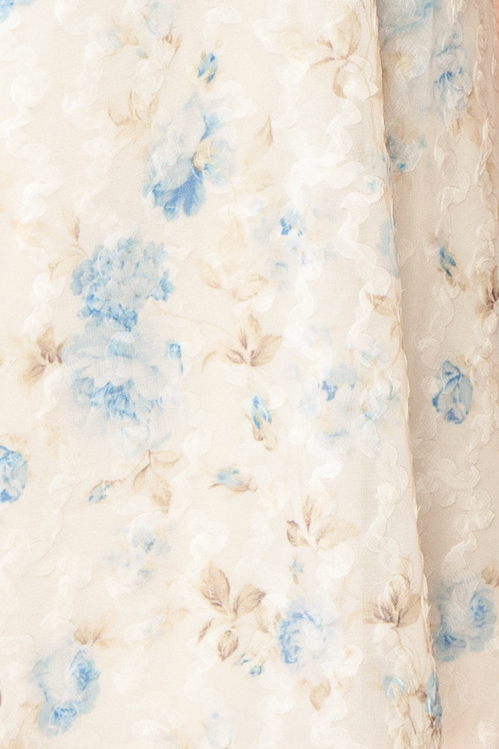 Sykos Short White Floral Chiffon Dress | Boutique 1861 fabric 