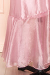 Syrena Asymmetrical Lilac Maxi Skirt | Boutique 1861 bottom