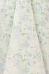 Taeyeon Mint Floral Maxi Dress | Boutique 1861  fabric