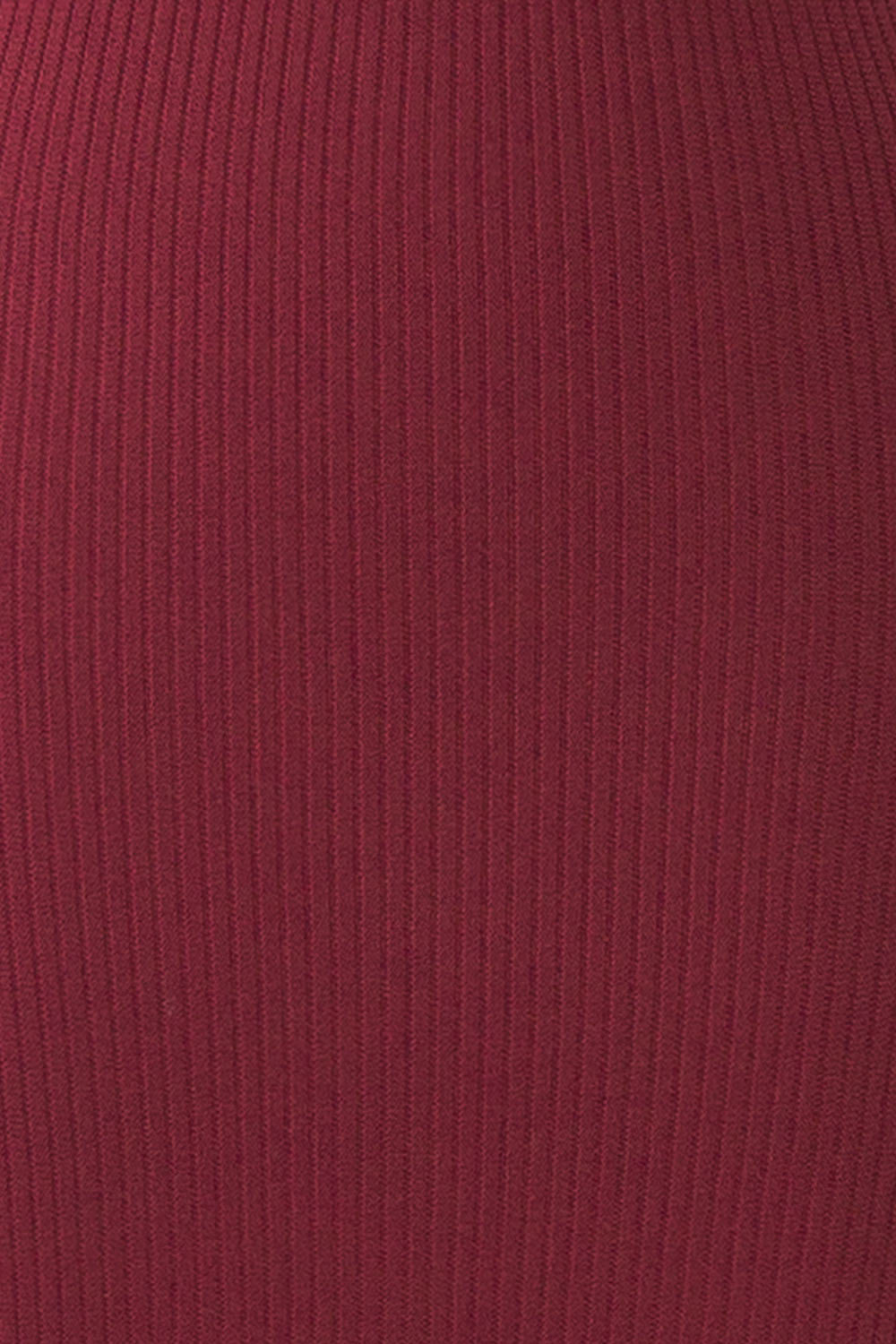 Takanori Burgundy Sleeveless Ribbed Knit Dress | Boutique 1861  fabric 