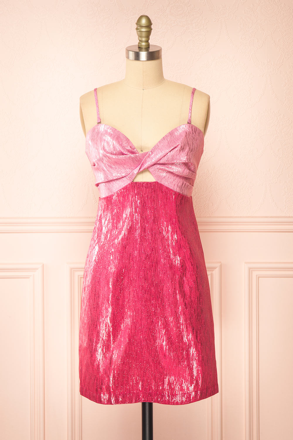 Hot pink 2025 dress boutique