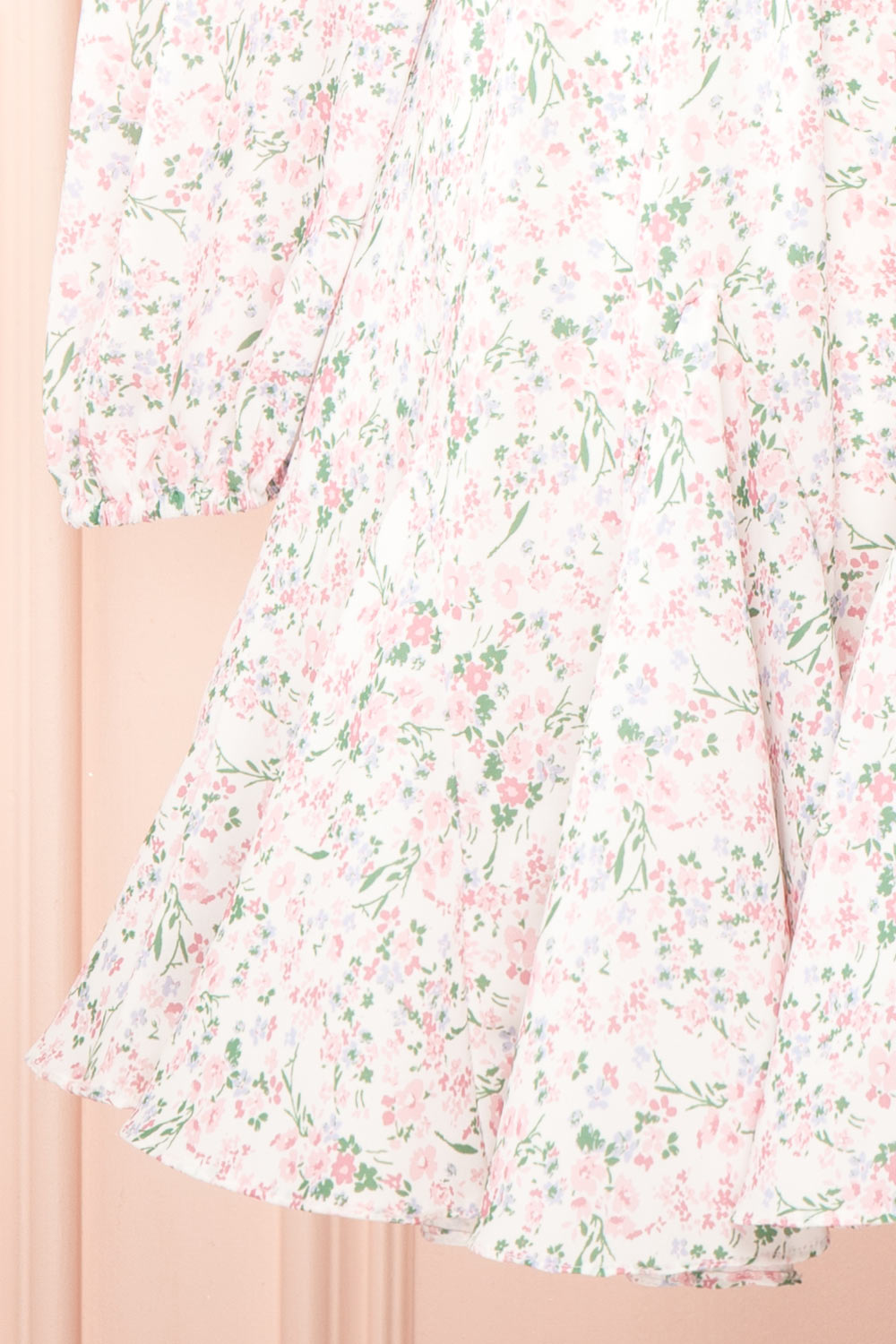 Teca Short Floral Dress w/ Open Back | Boutique 1861 bottom 