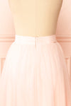 Telia Blush Tulle Maxi Skirt | Boutique 1861 back