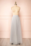 Telia Grey Tulle Maxi Skirt | Boutique 1861 front view