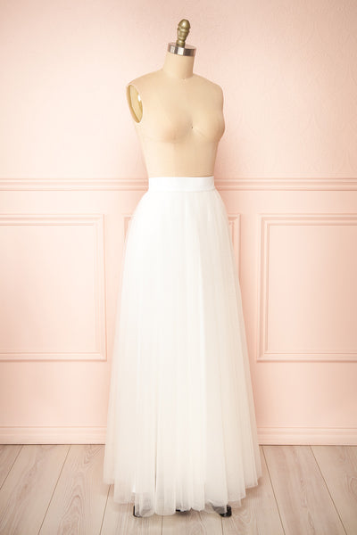 Telia White Tulle Skirt | Boudoir 1861 side view
