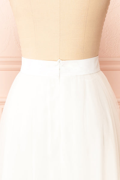 Telia White Tulle Skirt | Boudoir 1861 back