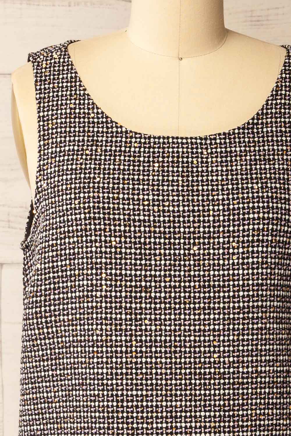 Theotiste Short Tweed Dress | La petite garçonne front 