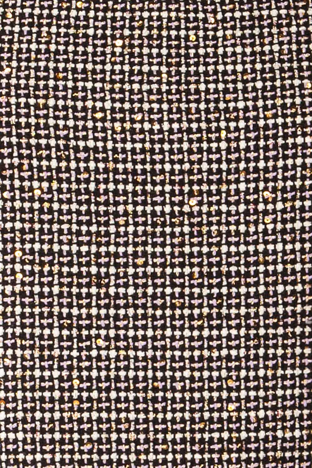 Theotiste Short Tweed Dress | La petite garçonne fabric 