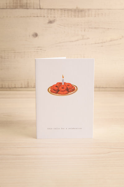 This Calls for a Celebration Small Greeting Card | Maison garçonne