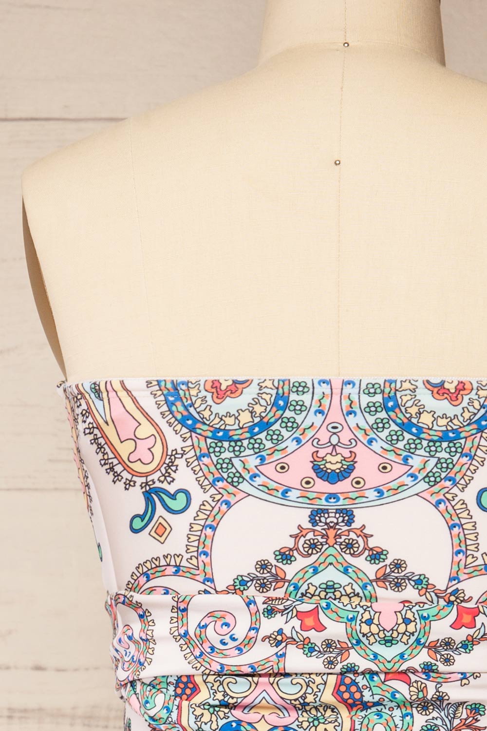 Tijuana One-piece Paisley Swimsuit | La petite garçonne back