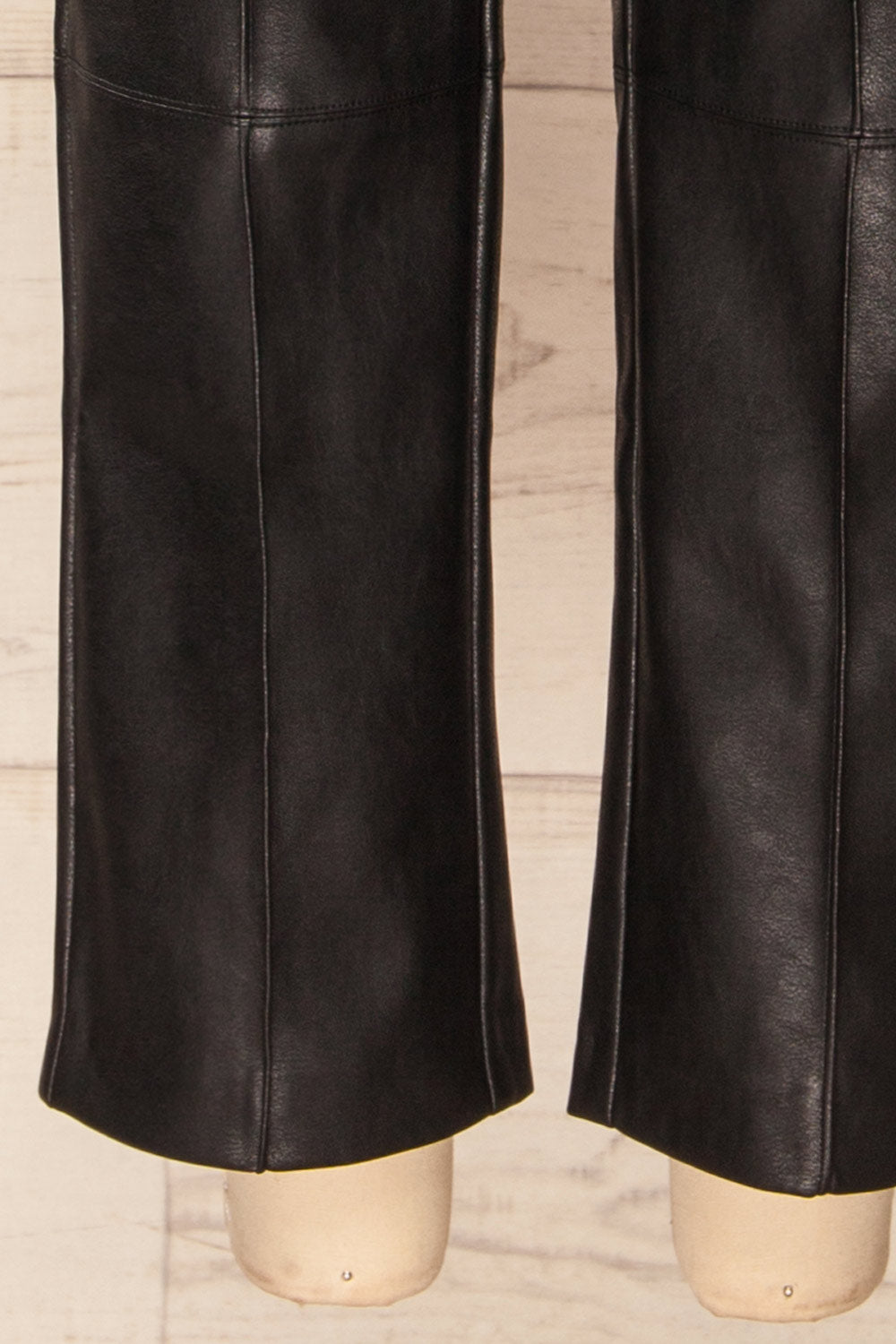 Transylvania Black Faux-Leather Pants | La petite garçonne  bottom