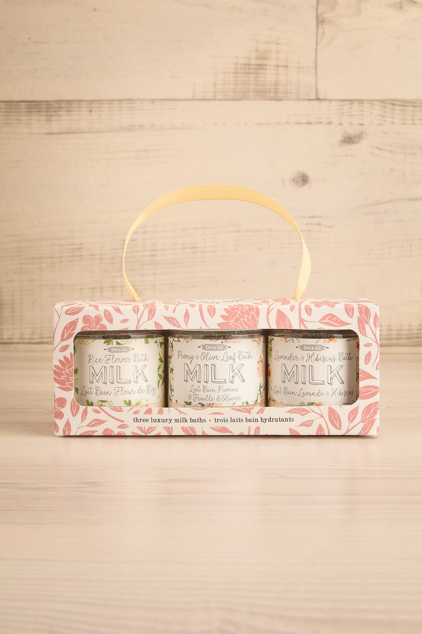 Bath Milk Gift Set | Maison garçonne packaging