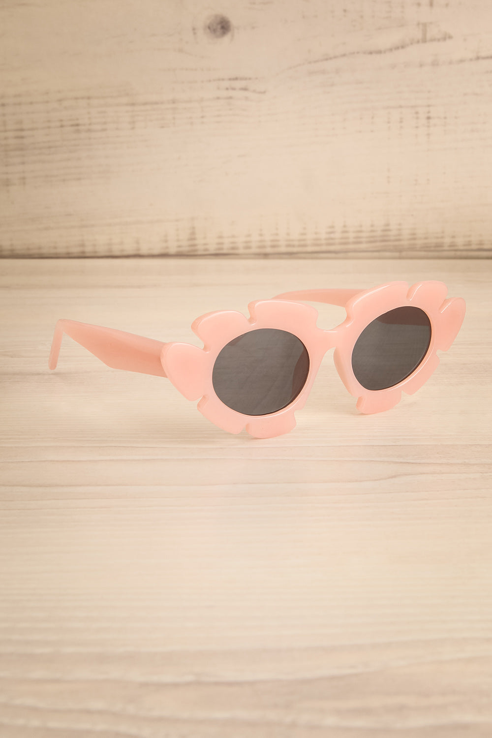 Trixie Pink Flower Sunglasses | La petite garçonne side view