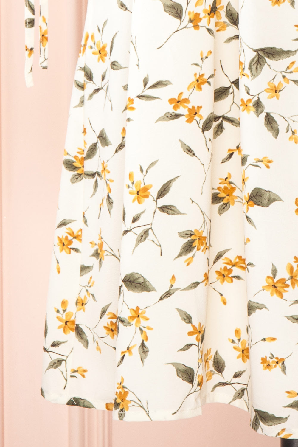 Tuline Short Floral Babydoll Dress | Boutique 1861 bottom