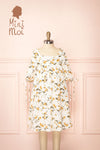 Tuline Mini Short Floral Babydoll Dress | Boutique 1861 front view