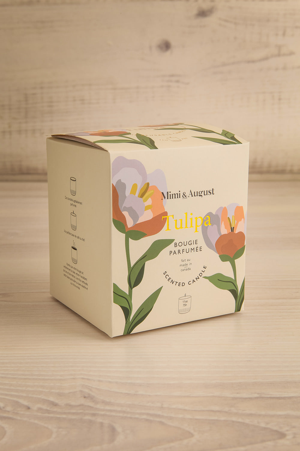 Tulipa Reusable Candle - 3 Options | Maison garçonne large box