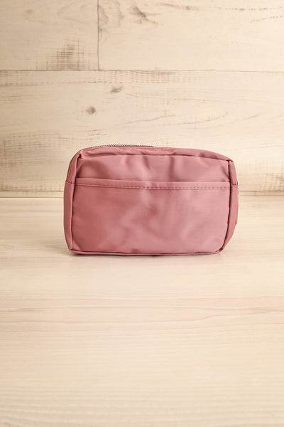 Tumkur Mauve Adjustable Belt Bag | La petite garçonne front view