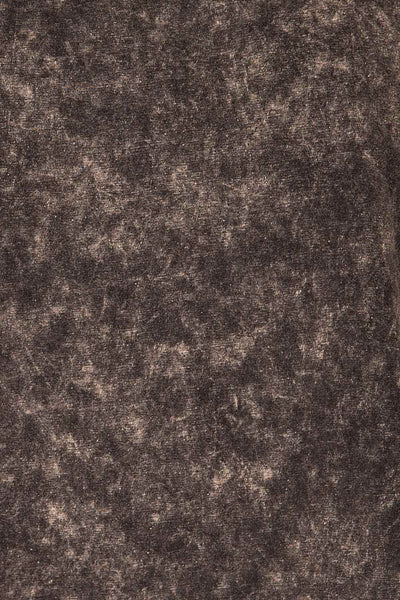 Turin Charcoal Oversized Faded T-Shirt | La petite garçonne fabric