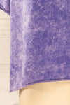 Turin Purple Oversized Faded T-Shirt | La petite garçonne bottom