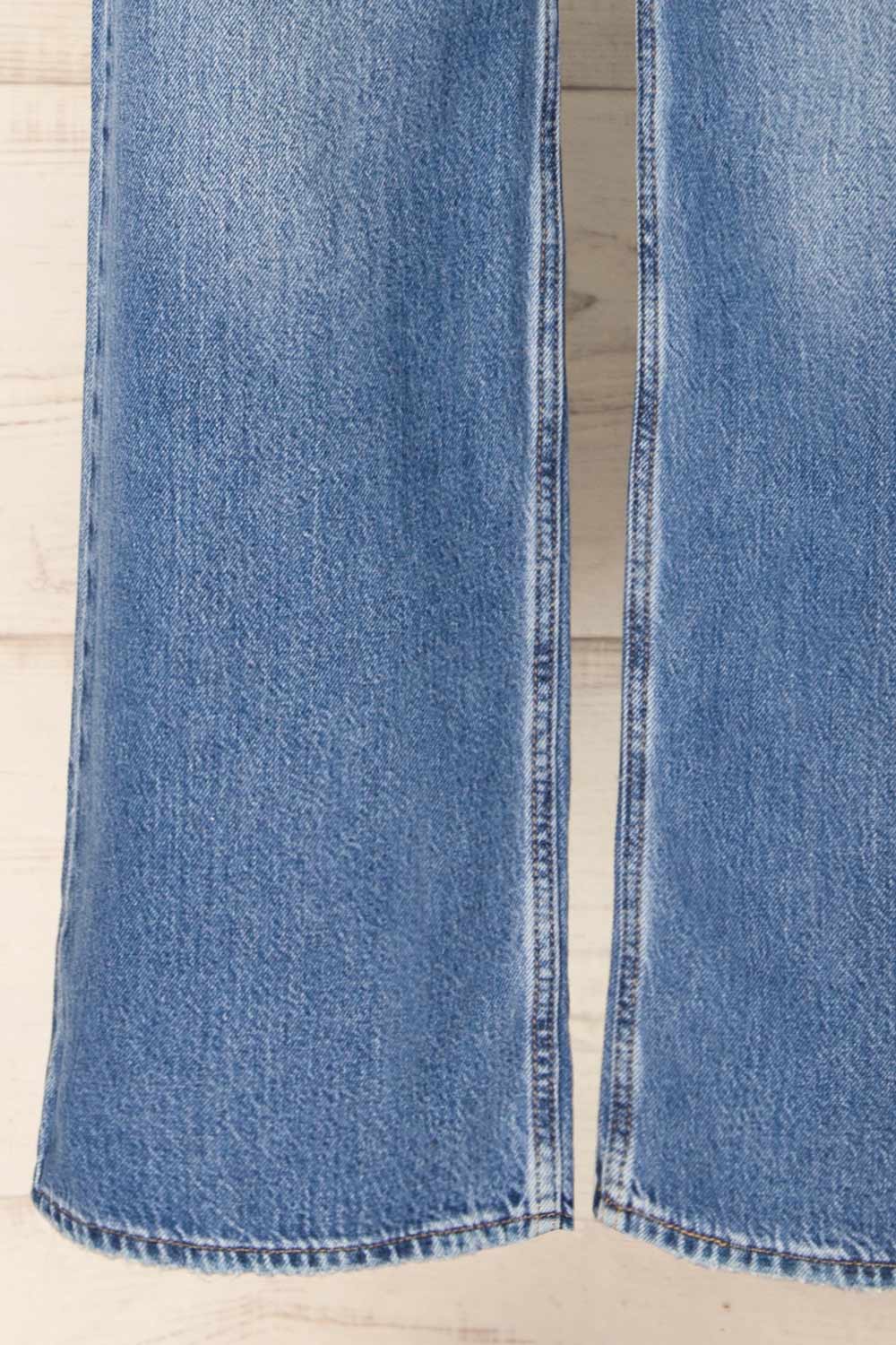Tuscania Low Rise Blue Denim Pants | La petite garçonne bottom 