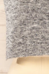 Tyrol Grey Soft Knitted Pullover Scarf | La petite garçonne bottom