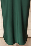 Valencienne Green Satin Dress w/ Black Lace | La petite garçonne bottom
