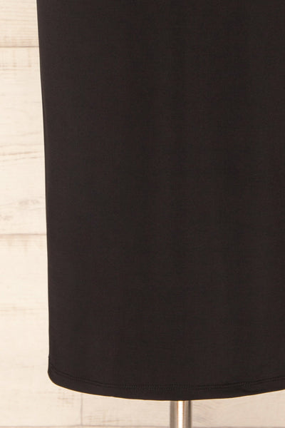 Valtice One-Shoulder Black Midi Dress | La petite garçonne bottom