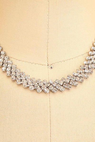 Varina Crystal Choer Necklace | Boutique 1861 close-up