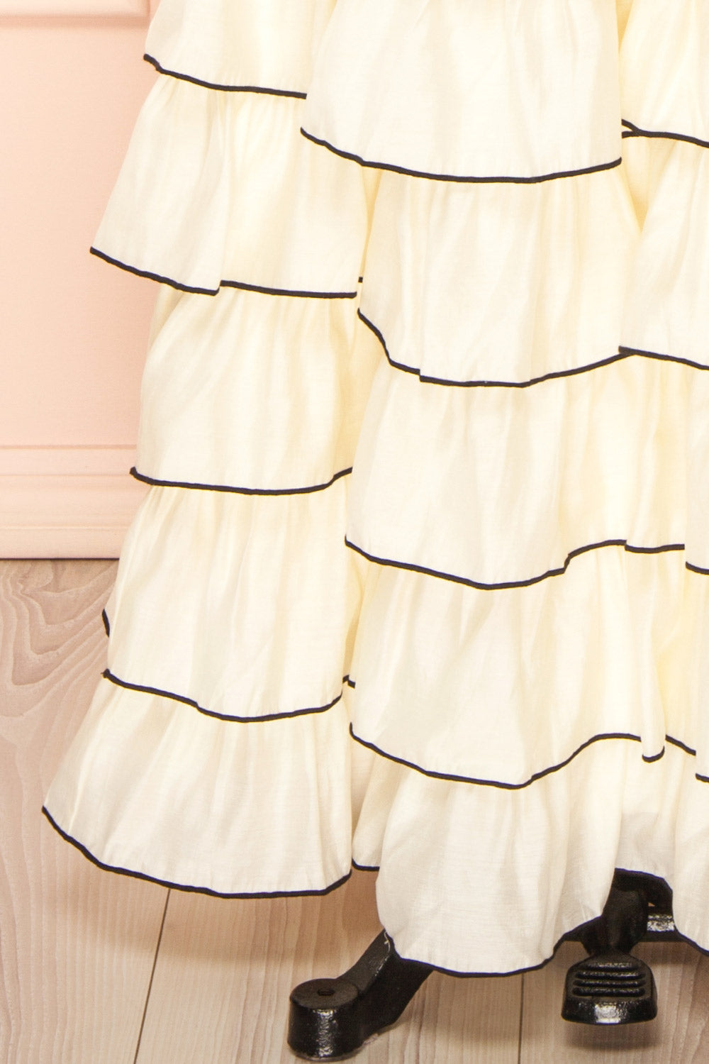 Vaylora Maxi Dress with Layered Skirt | Boutique 1861 bottom 