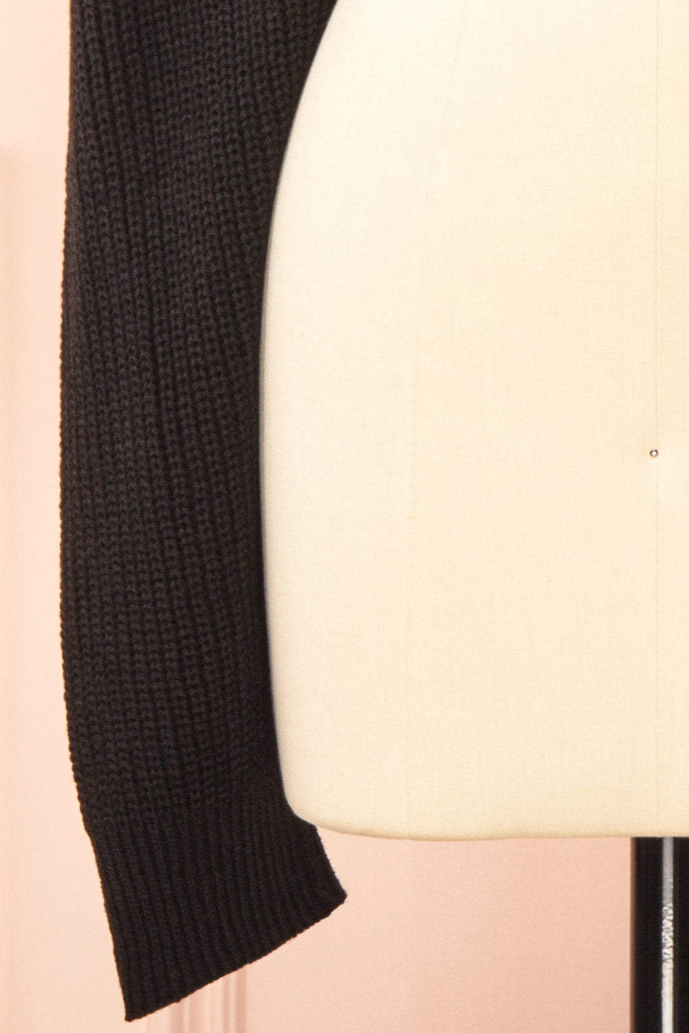 Vedia Black Knitted Bolero | Boutique 1861 sleeve 