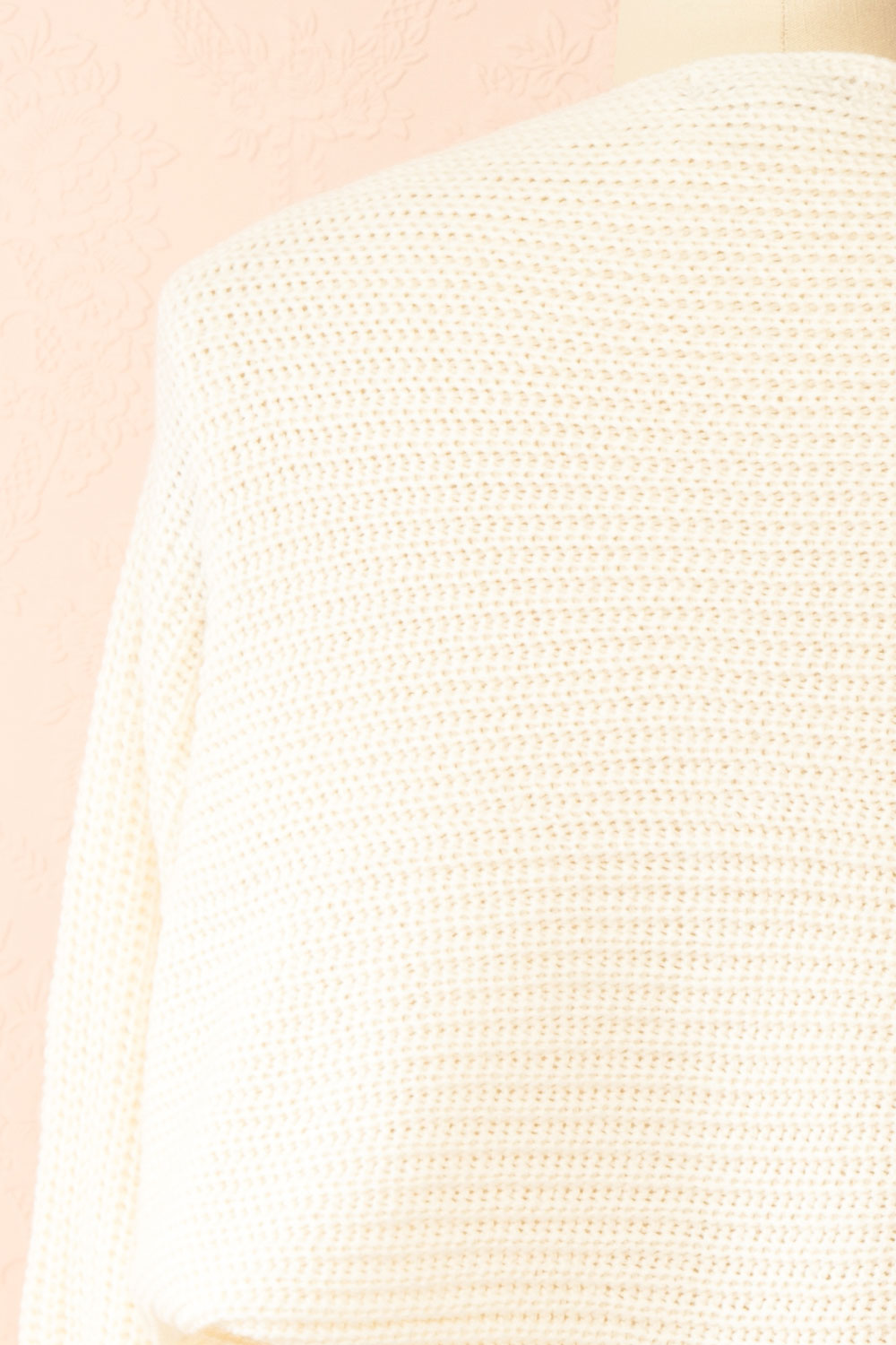 Vedia Ivory Knitted Bolero | Boudoir 1861  back