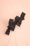 Venti Black Ribbon Hair Clip | Boutique 1861