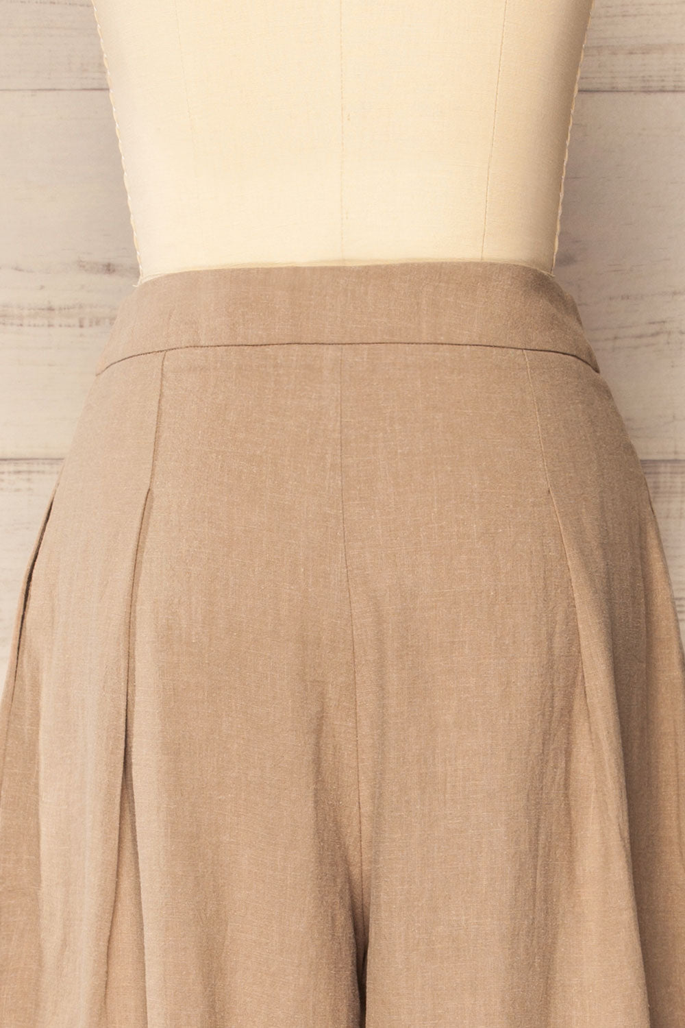 Veraval | Taupe Barrel Cut Pants