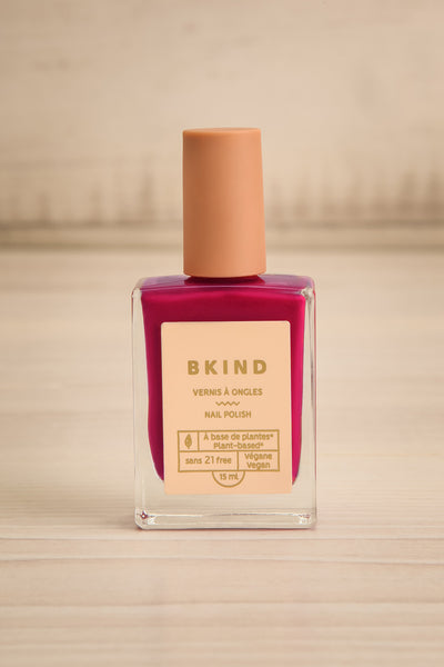 Eternel Dark Pink Nail Polish by BKIND | Maison garçonne