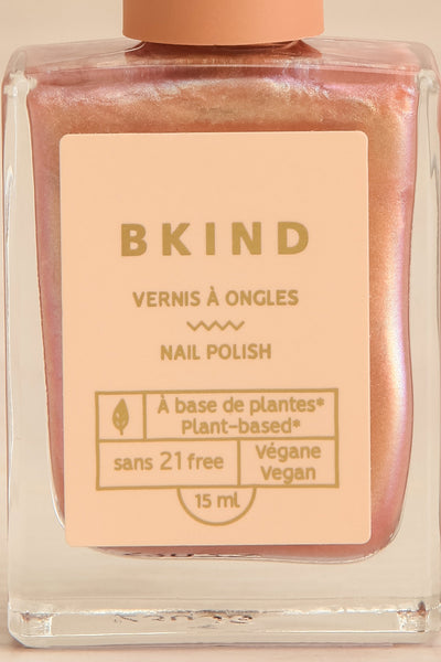 Glazed Rosegold Nail Polish by BKIND | Maison garçonne close-up