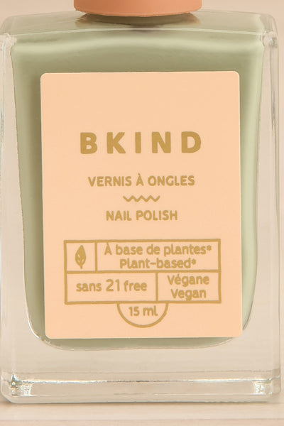 Willow Sage Green Nail Polish by BKIND | Maison garçonne close-up