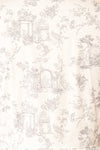 Victoire Midi Shirt Dress w/ Antique Floral Pattern | Boutique 1861 fabric