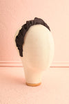 Vijaya Black Pleated Headband | Boutique 1861