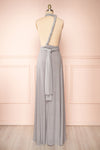 Violaine Grey Convertible Maxi Dress | Boutique 1861 back view