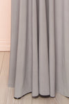 Violaine Grey Convertible Maxi Dress | Boutique 1861 bottom