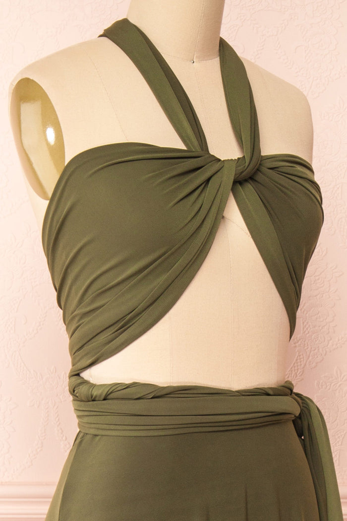 VALIOSA KHAKI DRESS