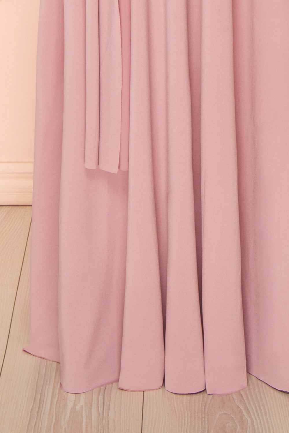 Violaine Mauve Convertible Maxi Dress | Boutique 1861 bottom
