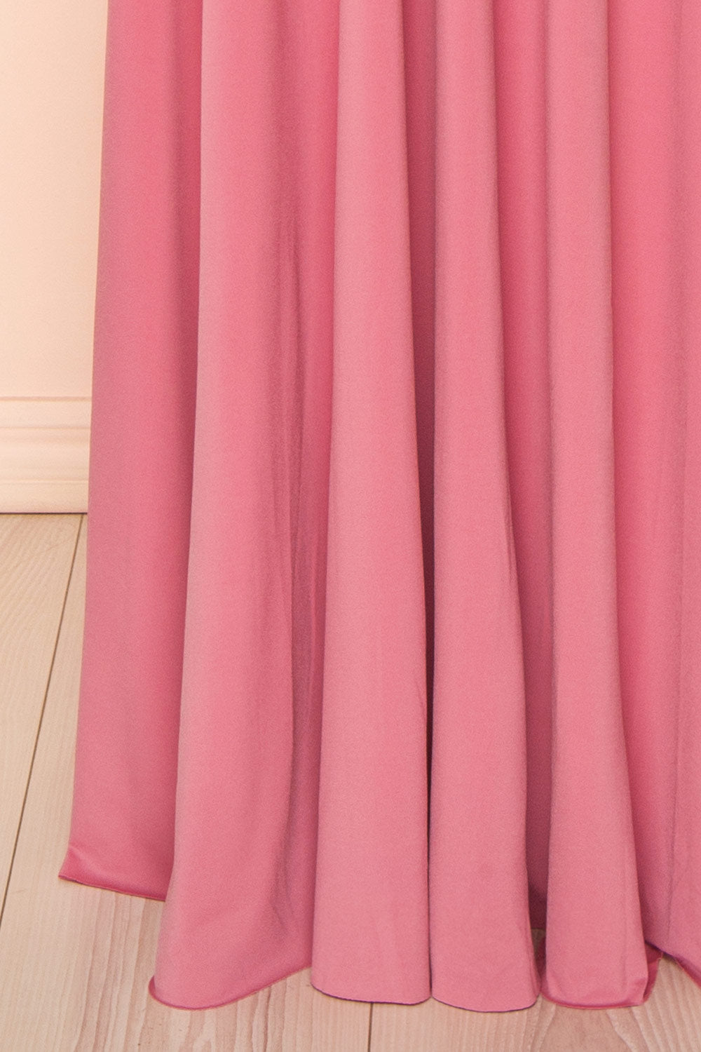 Violaine Pink Convertible Maxi Dress | Boutique 1861 bottom 