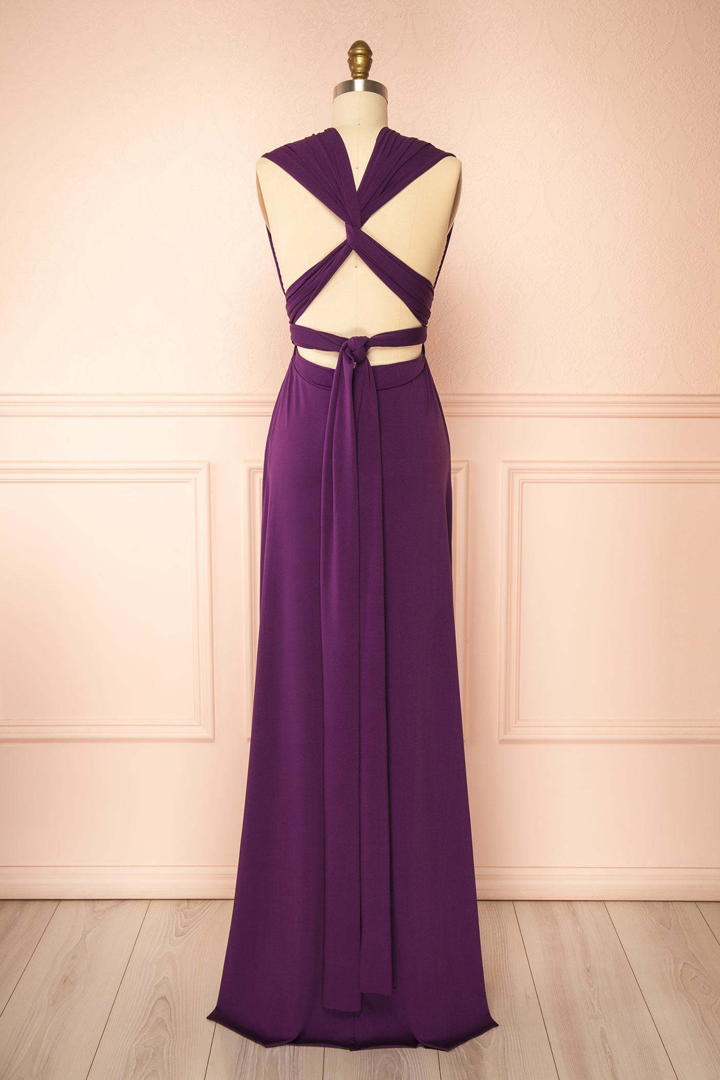 Violaine Violet | Robe Longue Convertible