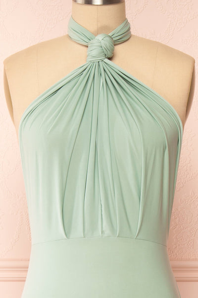 Violaine Sage Convertible Maxi Dress | Boutique 1861 front