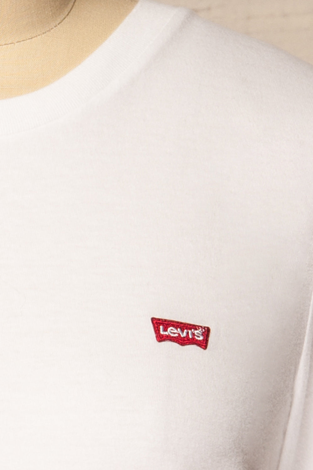 Welby White Cotton T-Shirt | La petite garçonne details 