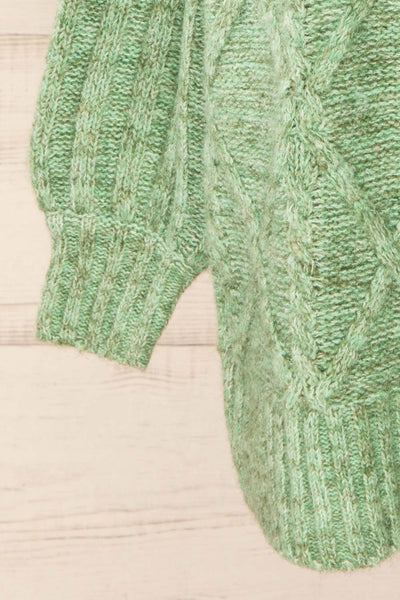 Wilfric Sage Oversized Thick Knit Sweater | La petite garçonne  bottom