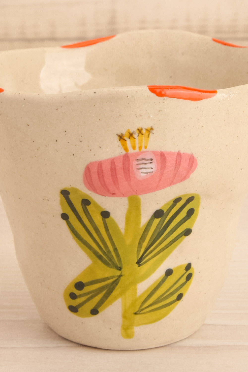 Willowisp Floral Versatile Cup | Maison garçonne close-up