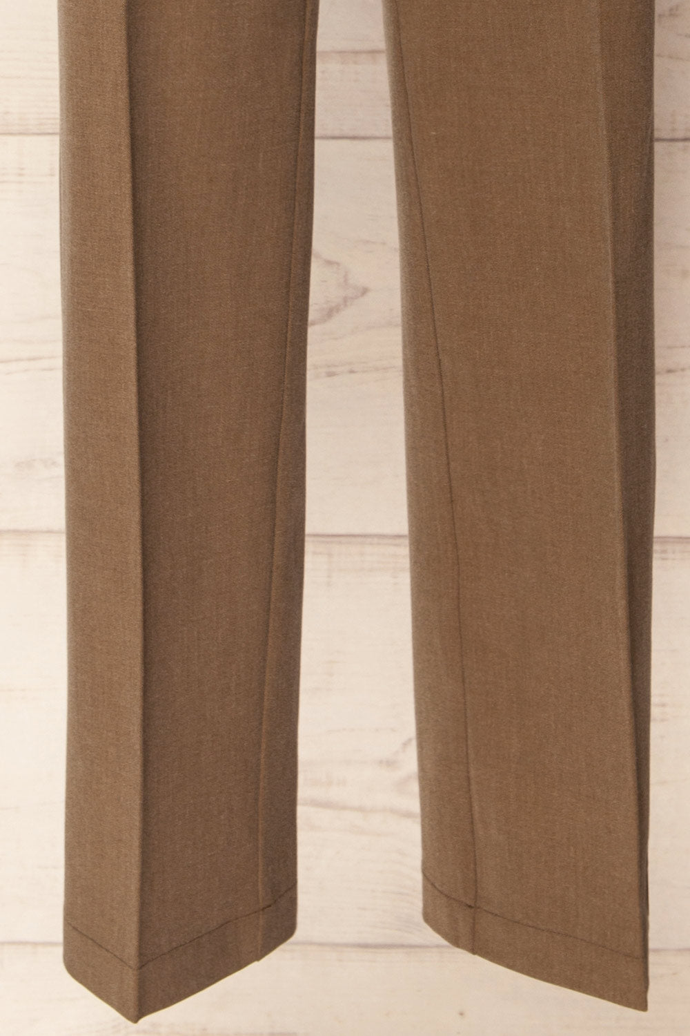 Winton Brown Tailored Pants | La petite garçonne bottom 