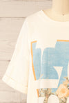Woodstock Graphic Oversized T-Shirt | La petite garçonne front